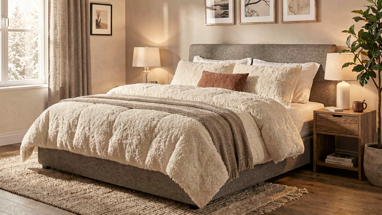 لحاف راحت و گرم